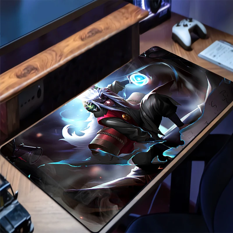 

Mouse Pad Gamer Anti-slip Anime Desk Mat Gaming Naruto Jiraiya PC Accessories Tablet Pad Large HD Mousepad Extended Keyboard Mat