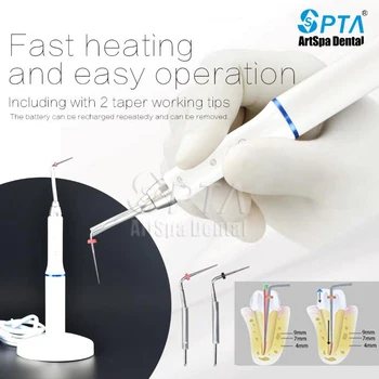 Dental Lab Cordless Gutta Percha Obturation Pen designed efficient endodontic root canal filling system includes heating