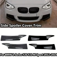 Canards divisores de parachoques delantero para BMW F20 F21 Pre-LCI M Sport 2012 2013 2014 delantal de coche alerón lateral cubierta del Kit de carrocería
