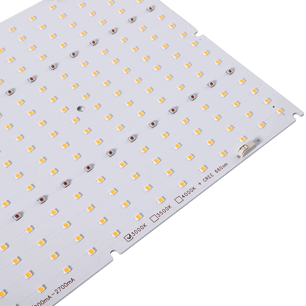 แผงไฟ LED ควอนตัม LM301H ซัมซุง3000K 3500K ผสมครี XP-E2สีแดงเข้ม660nm LG-UV IR