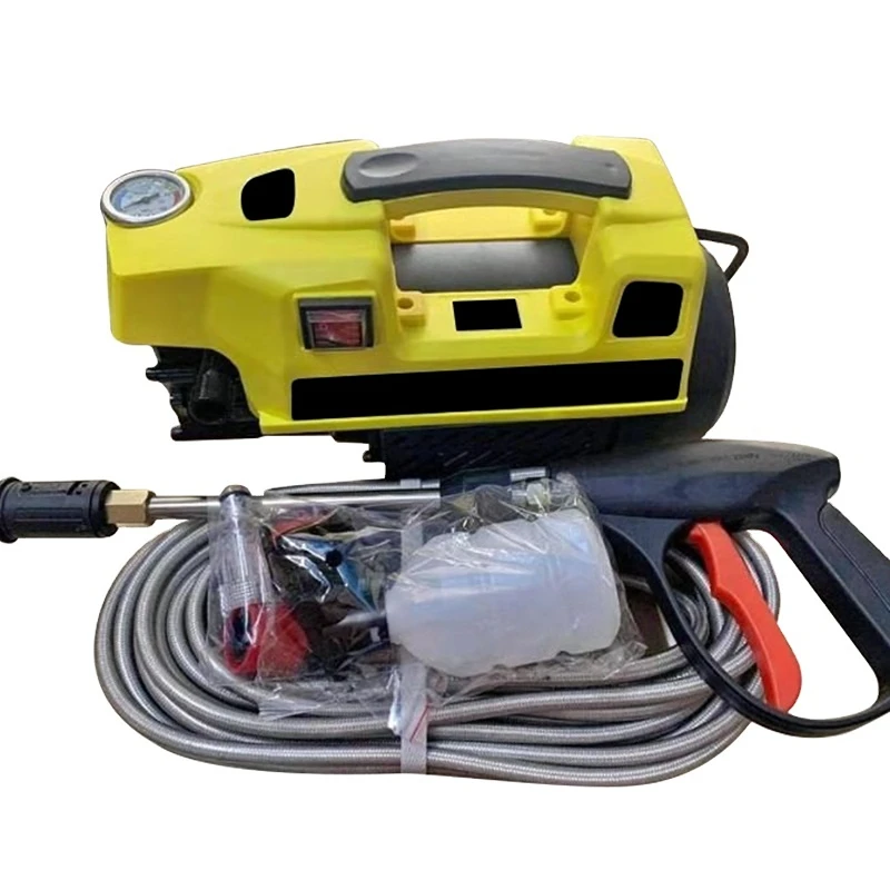 

2200W 120bar sakura high pressure wash machine price self car with foaming bottle pump er