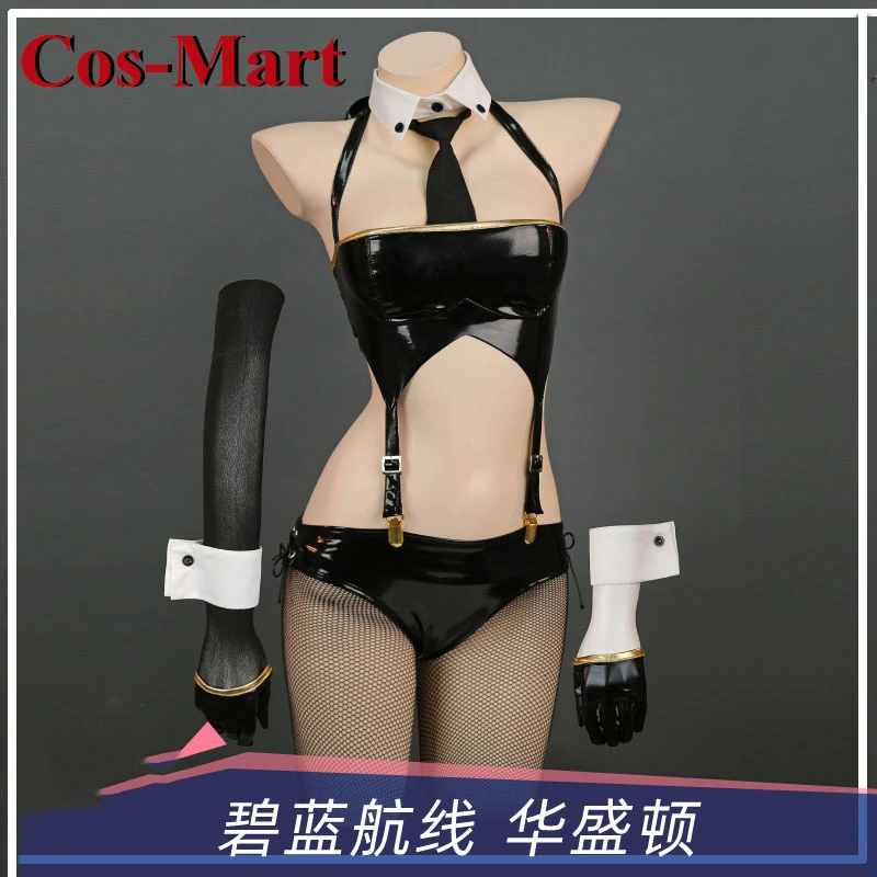 

Cos-Mart Game Azur Lane USS Washington Cosplay Costume Sweet Lovely Bunny Girl Uniforms Activity Party Role Play Clothing