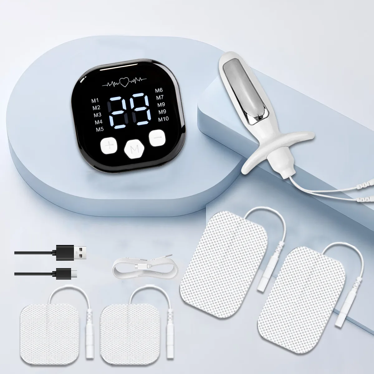Multifunctional Pulse Home Dredging Meridian Massage Intelligent Waist And Back Massage Instrument
