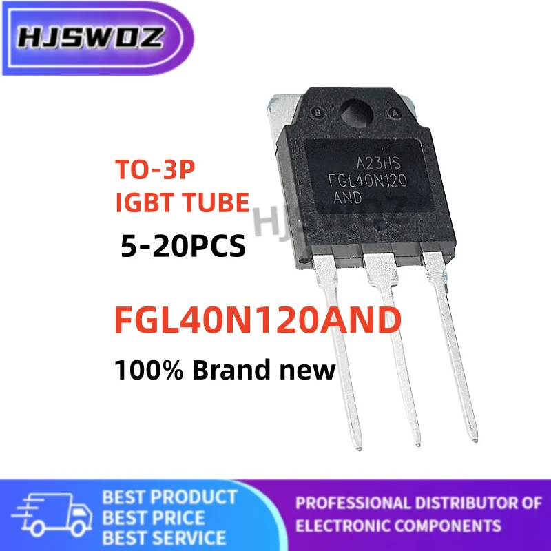 5PCS-20PCS New FGL40N120AND FGL40N120 TO-3P IGBT tube for Industrial Welding Machines