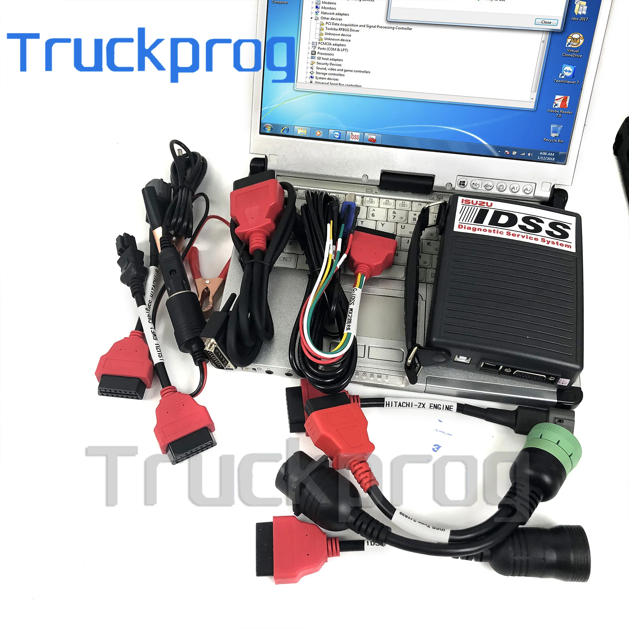 C2 Laptop +For ISUZU IDSS DIAGNOSTIC SERVICE SYSTEM IDSS III G-IDSS E-IDSS Diesel Truck excavator EURO6/5 Diagnostic tool