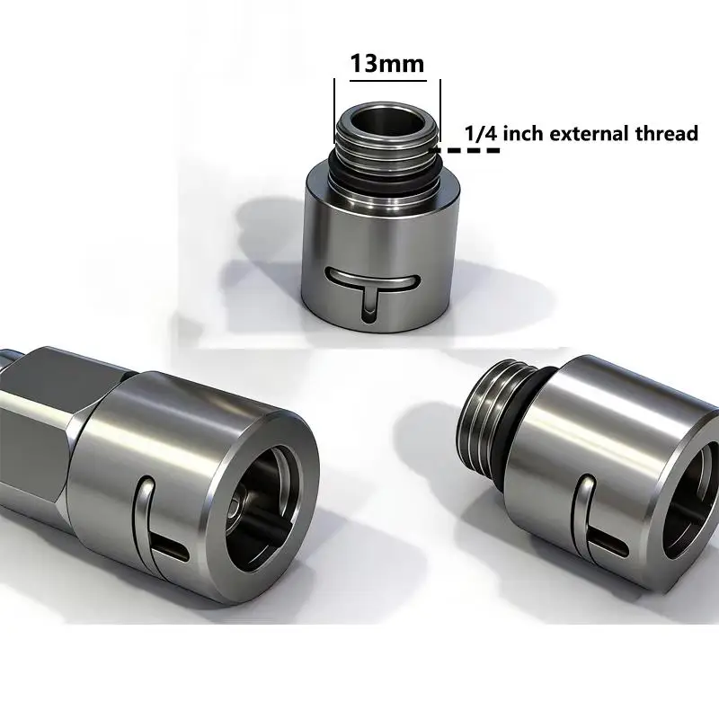1Pcs External Thread Connect Cleaning Nozzle Tips 1/4 3/8 Inch Pressure Washer Adapter K Series For Karcher/Lavor