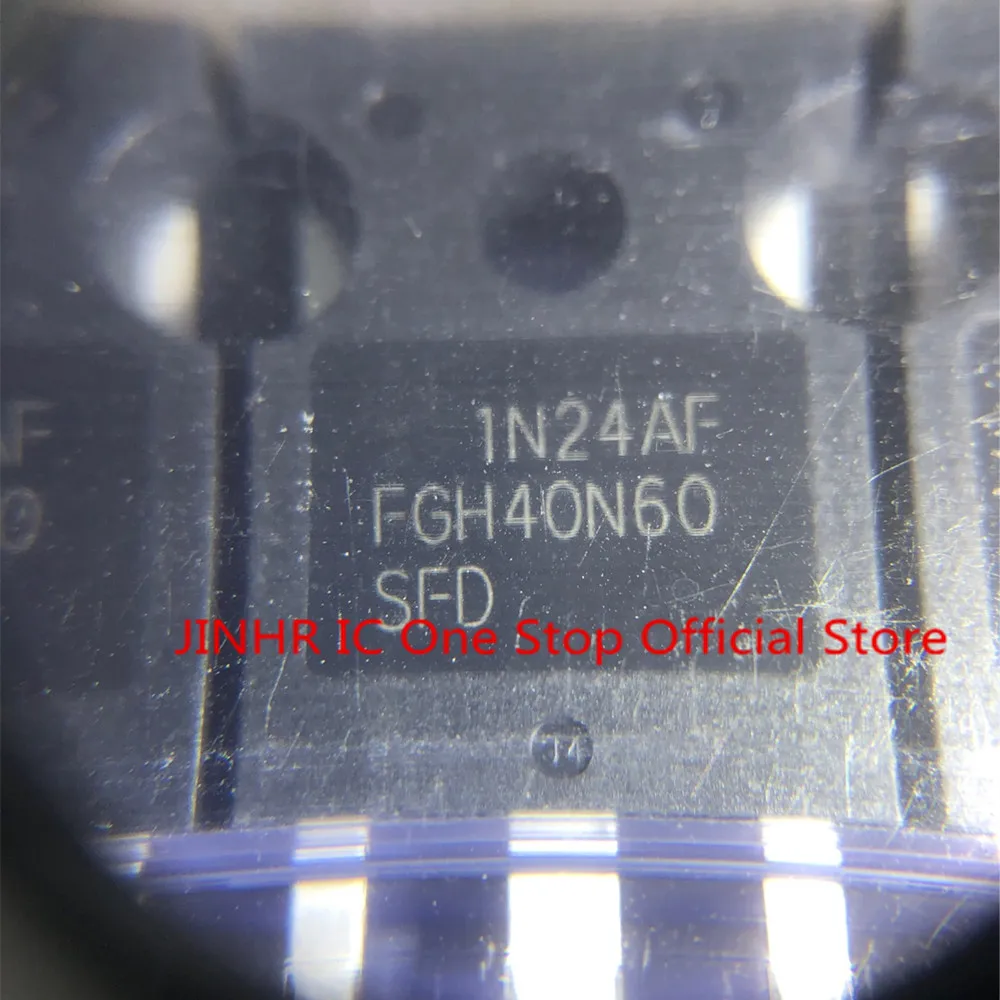 Truly brand new 2PCS FGH40N60 FGH40N60SFD FGH40N60SFDTU, IGBT-Field Stop, 600V, 40A