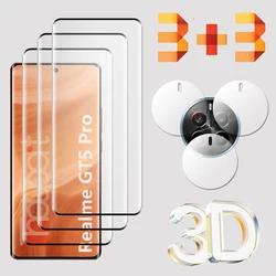6 in 1 Tempered Glass For Realme GT5 Pro Screen Protector Camera Lens Film Realme GT 5 Pro Glass