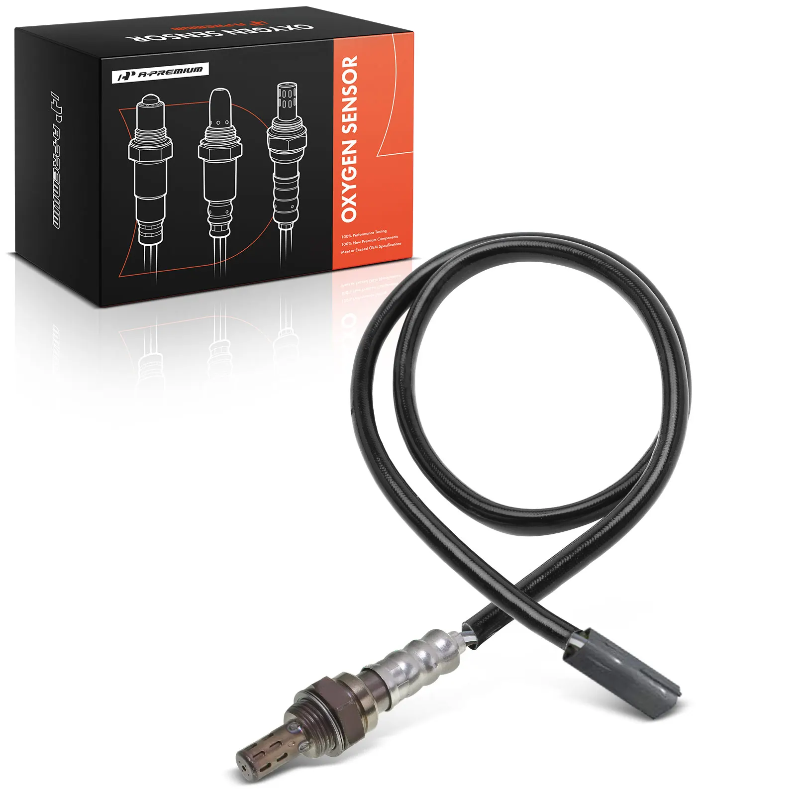 A-Premium Engine Compartment O2 Oxygen Sensor with 2-Blades for Yamaha FJR1300 2003-2005