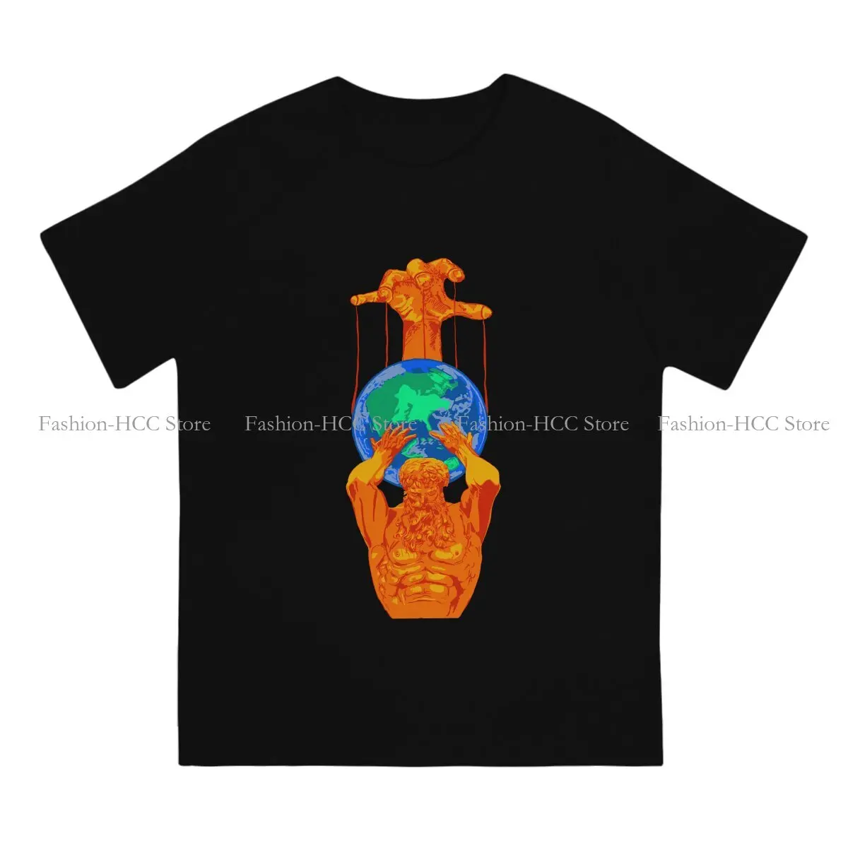 Atlas Holding The World Special Polyester TShirt String Puppet Comfortable Creative Graphic  T Shirt Stuff