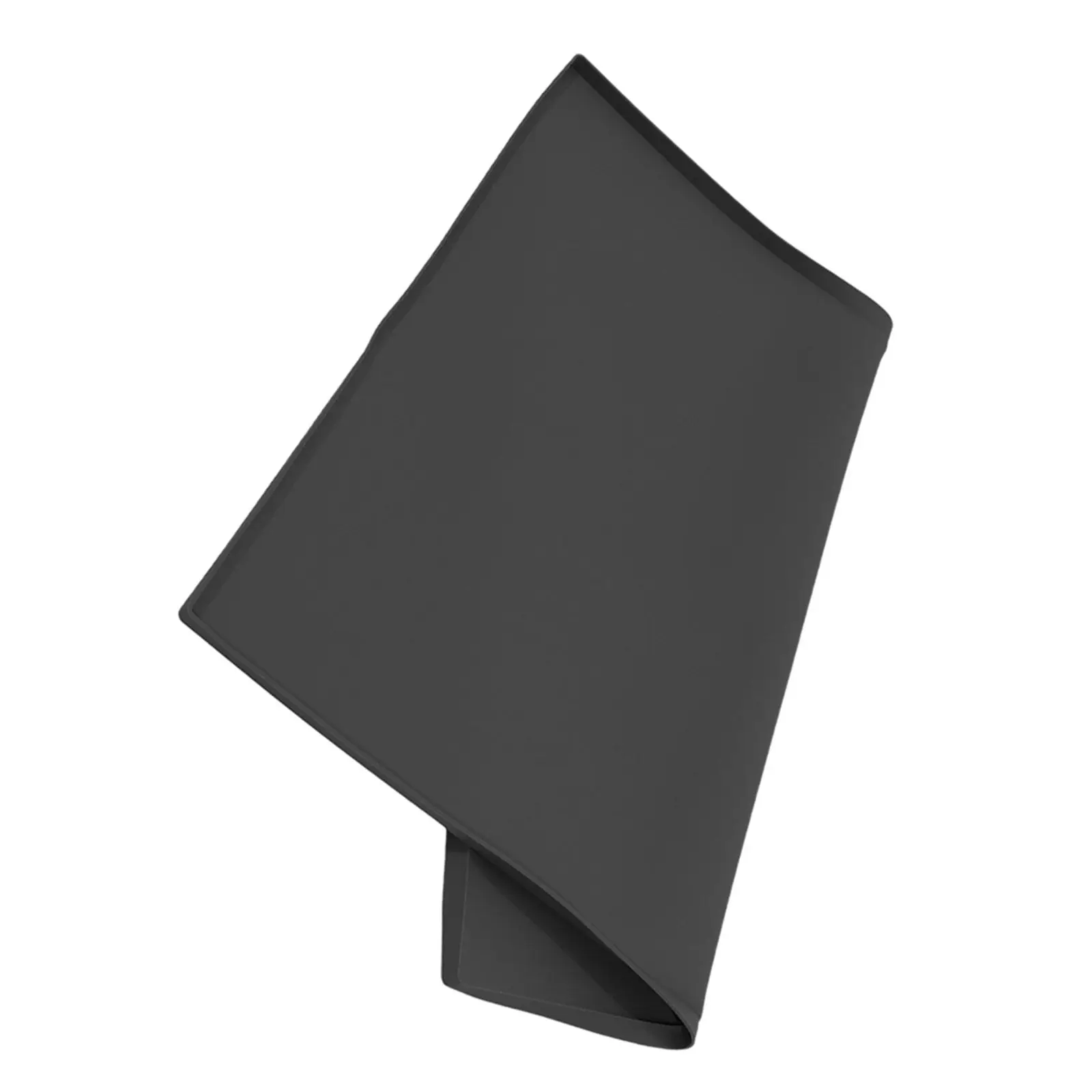 Bandeja de silicona elevada para refrigerador, protector contra derrames para refrigerador, congelador y mini lavadora