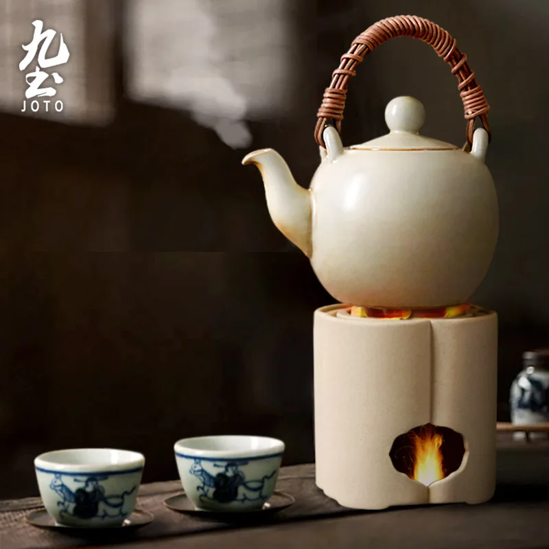 

JOTO Elegant and Authentic Desig Traditional Japanese Heat-Resistant Clay Teapot CHR0630