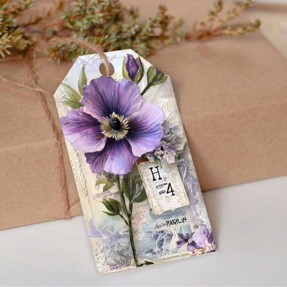 40 шт., декоративные бирки с розами, подарочные бирки, украшения для вечеринок, карты «сделай сам», упаковочные украшения, карточки для вечеринок, подарочный шпагат