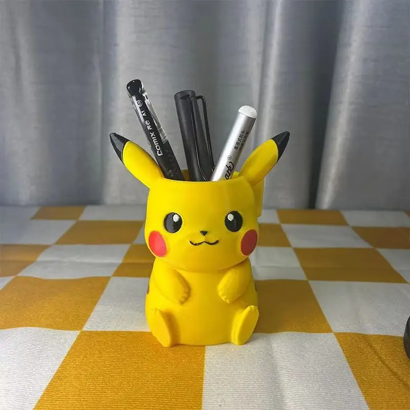Cartoon Pocket Monster Federmäppchen Sitzende Haltung Modell Spielzeug Ornament Schreibtisch Aufbewahrung Stifthalter Schüler Geschenke