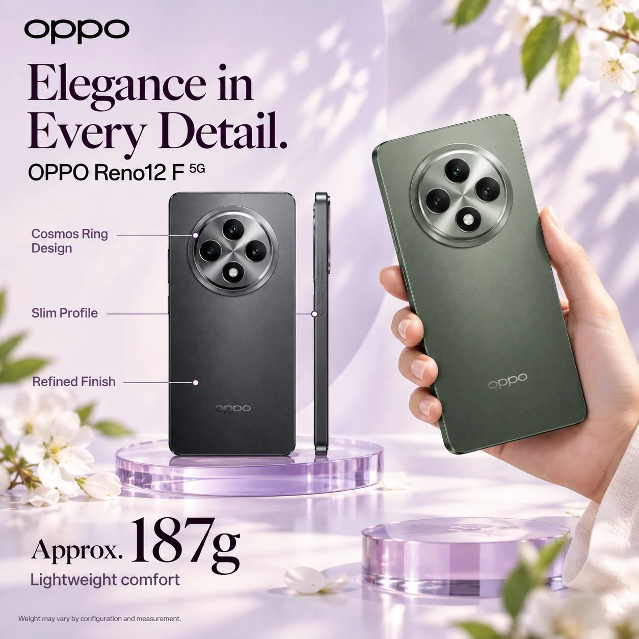 OPPO Reno12 F 5G Smartphone 12GB+512GB, 6.67