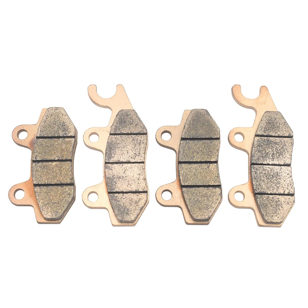Copper Sintering Front Rear Brake Pads For Kawasaki Z125 2016-2021 Z250 SL BR250 2015-2017 Z300 ER300 2015-2020 Z400 2018-2021