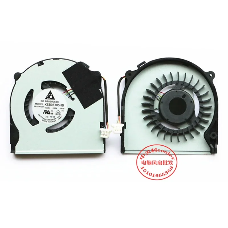 Delta Electronics KSB05105HB CH25 DC 5V 0.32A 4-wire Server Cooling  Fan