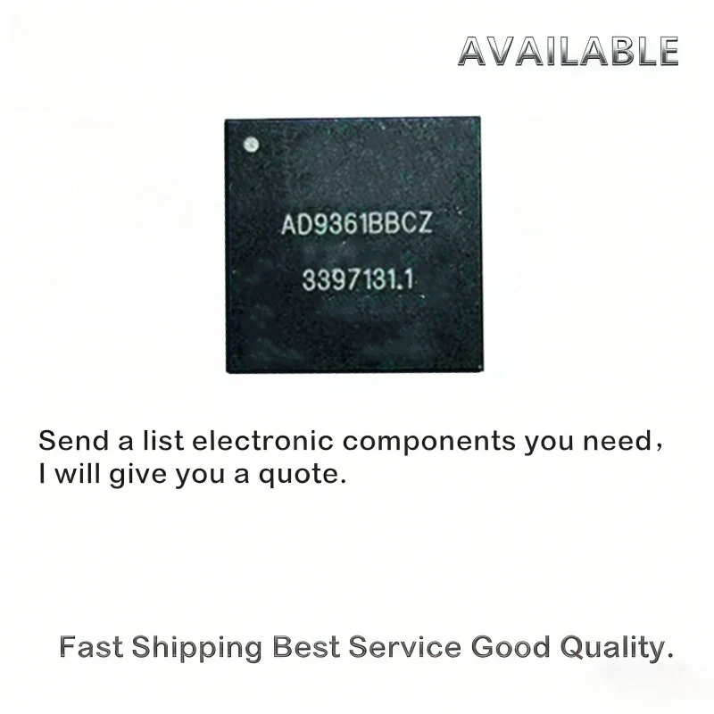 Original AD9361BBCZ AD9361 LFBGA144 RF transceiver IC chip