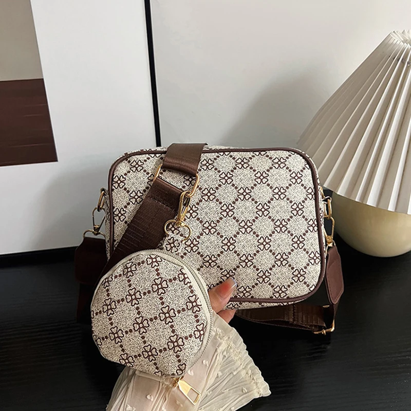 Casual Women's Shoulder Bag Simple And Trendy Texture,  With A Foreign Style Strap, Small Hanging Bag, Diagonal Crossbody Small