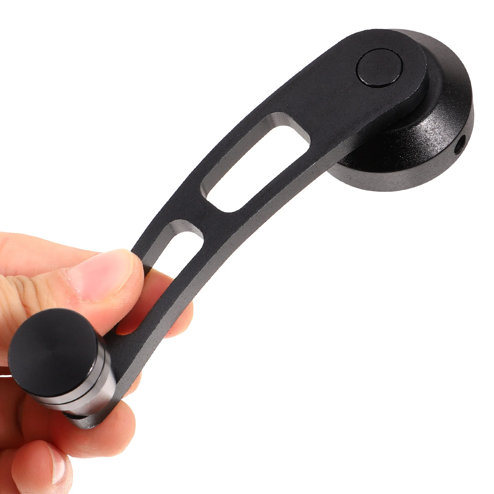 

1Set Car Window Handle Crank Aluminum Alloy Manual Window Winder Classic Auto Part Smooth Operation Rust Resistant Finish
