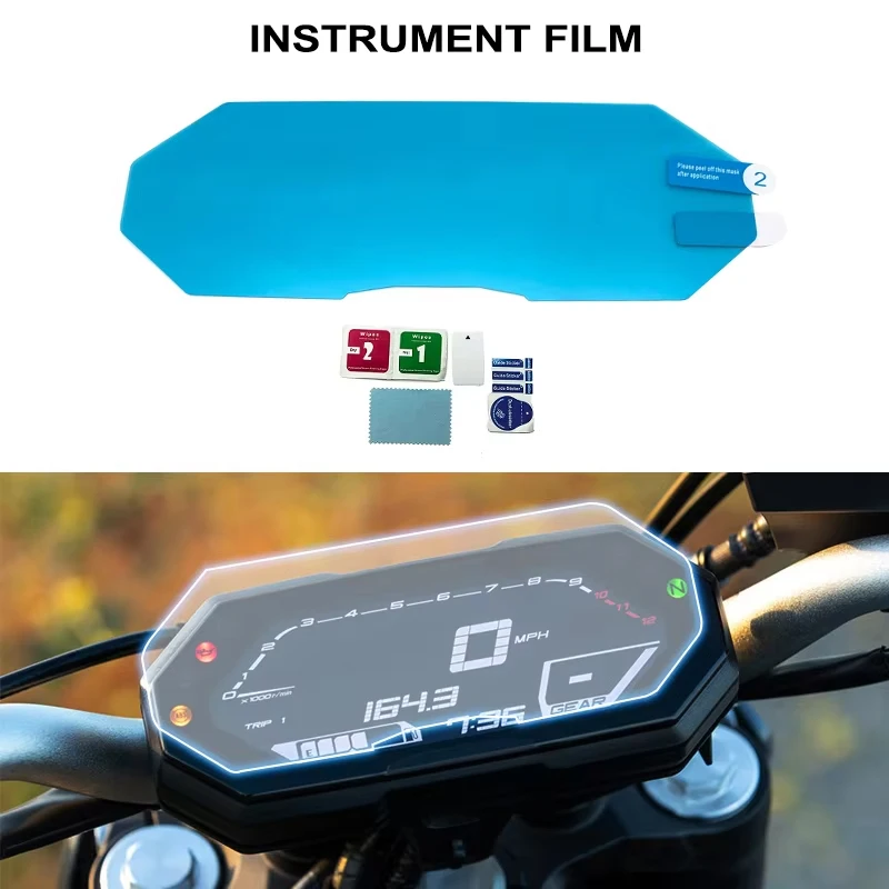 

For YAMAHA MT-07 Instrument Film MT07 FZ-07 FZ07 2021 2022 Motorcycle Accessories Scratch Cluster Screen Dashboard Protection