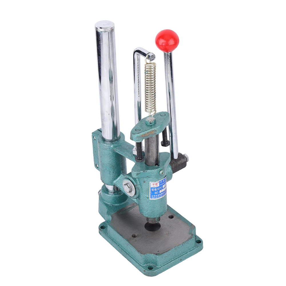 Heavy Duty Embossing Leather Imprinting Machine Stamp Press Punching Logo Tool Leather Hole Punching Hand Punch Machine