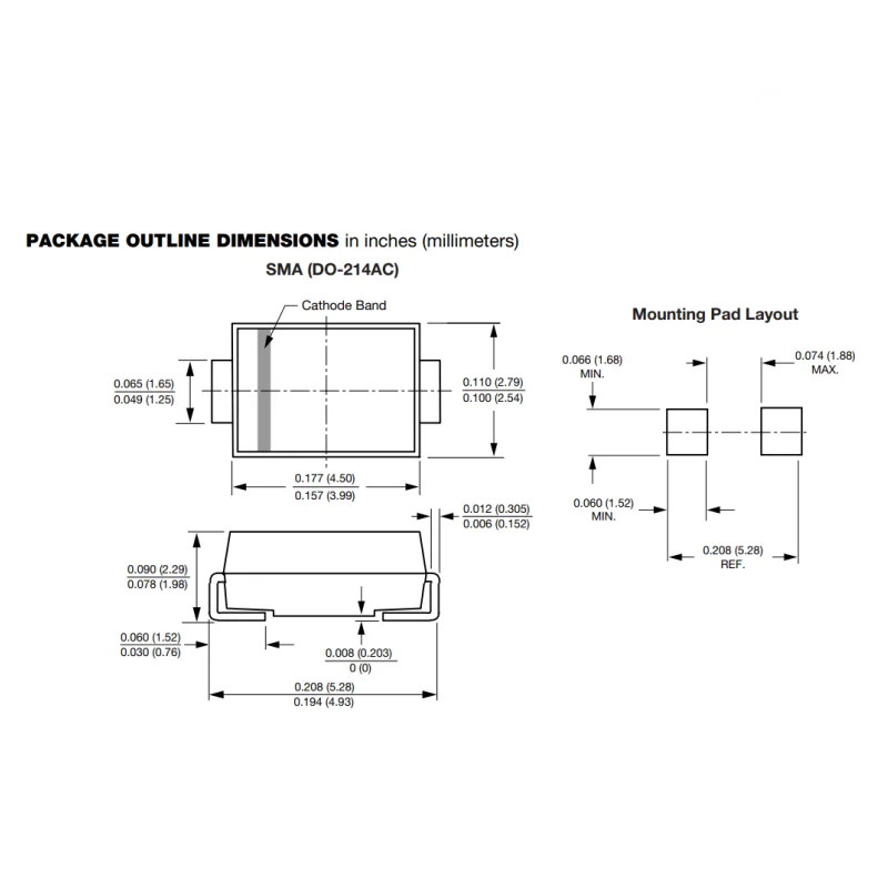 30PCS SMD(TVS)Diode SMAJ110CA SMAJ120CA SMAJ130CA SMAJ150CA SMAJ160CA SMAJ170CA Bidirectional Transient Voltage Suppressor Diode