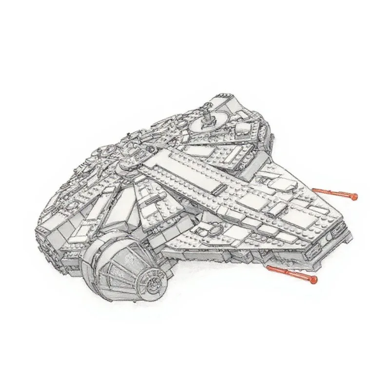 

2025 Новый космический корабль, модель сборки, технология, серия строительных блоков, игрушки для детей и взрослых, рождественские подарки