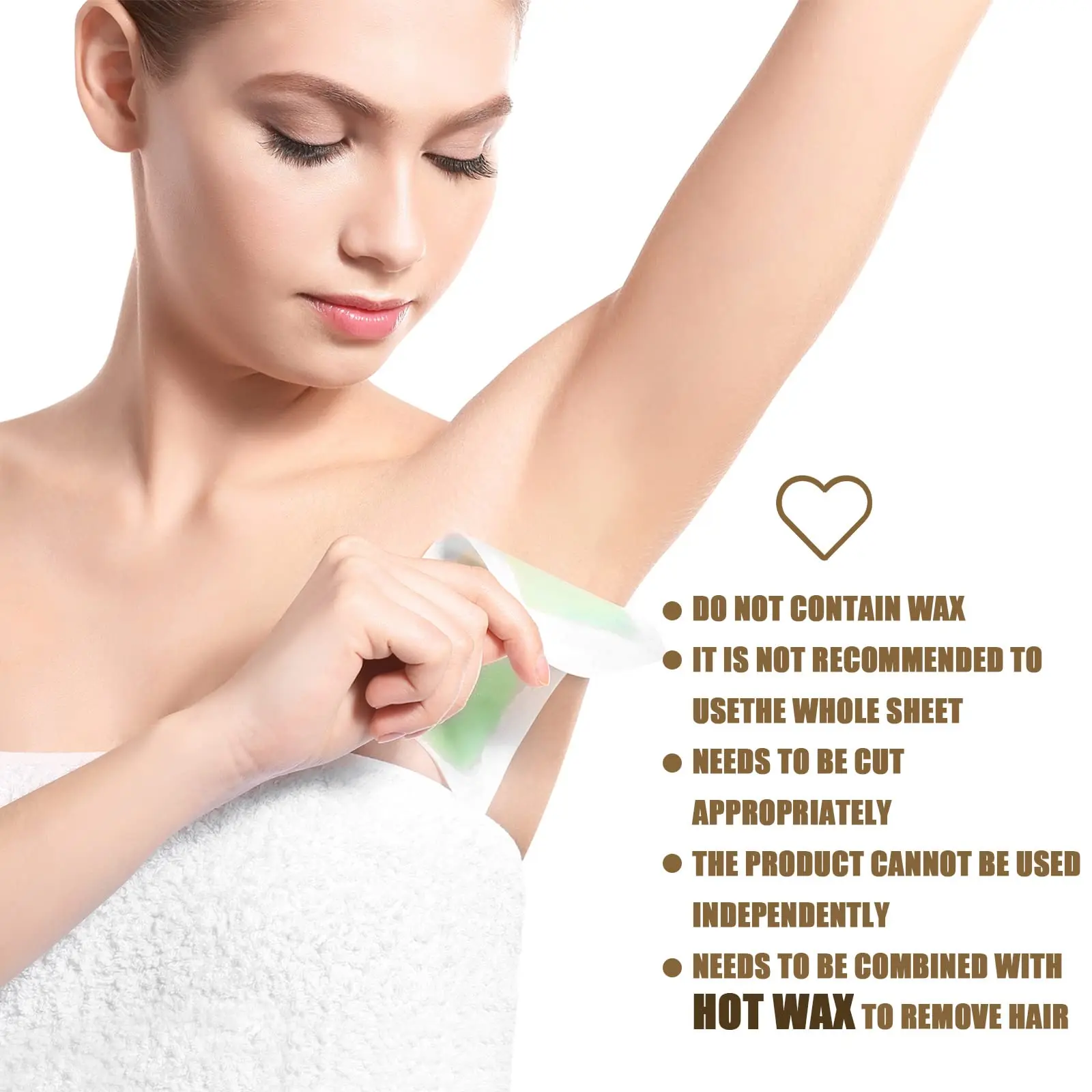 100/1000PCS Hair Remove Wax Paper Nonwoven Body Cloth Roll Hair Removal Epilator Wax Strip Paper High Quality Used on All Waxes - view 4