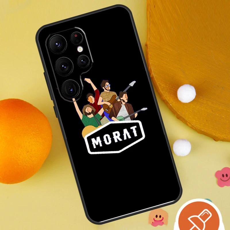 Morat Band Case For Samsung Galaxy S23 S22 S21 Ultra S20 FE S8 S9 S10 Plus Note 10 20 Ultra Cover