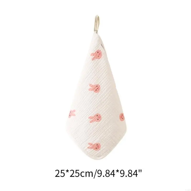 54DF マルチパターンデザインベビータオル 4 層天然綿新生児フェイスタオル