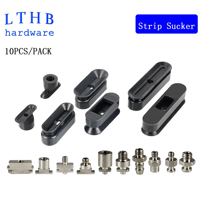 High-Strength Pneumatic Vacuum Suction Cup PWG Series Rectangular/Oval Industrial Sucker Gripper Pad for Quick Pickup Automation