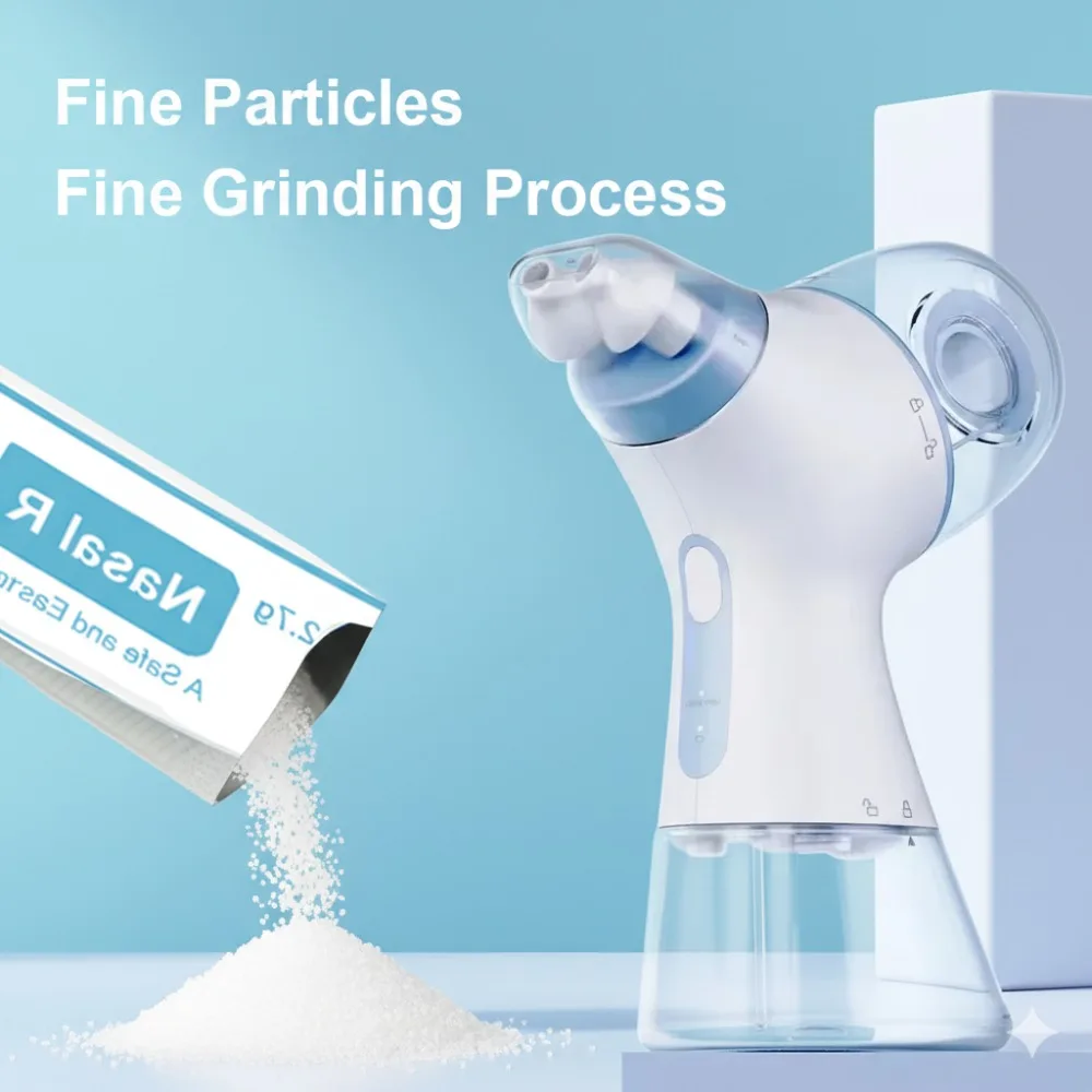 30pcs Pure Saline Nasal Rinse Salt – Soothe Sinuses, Allergy Relief, Breathe Easier