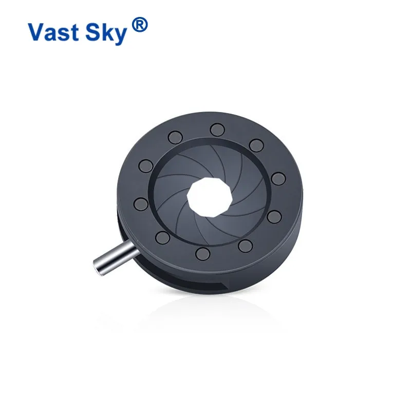 Adjustable Aperture 1-12mm Manual Zoom Optical Iris Diaphragm Condenser for Camera Microscope Adapter With 10 Blades M4 Bracket
