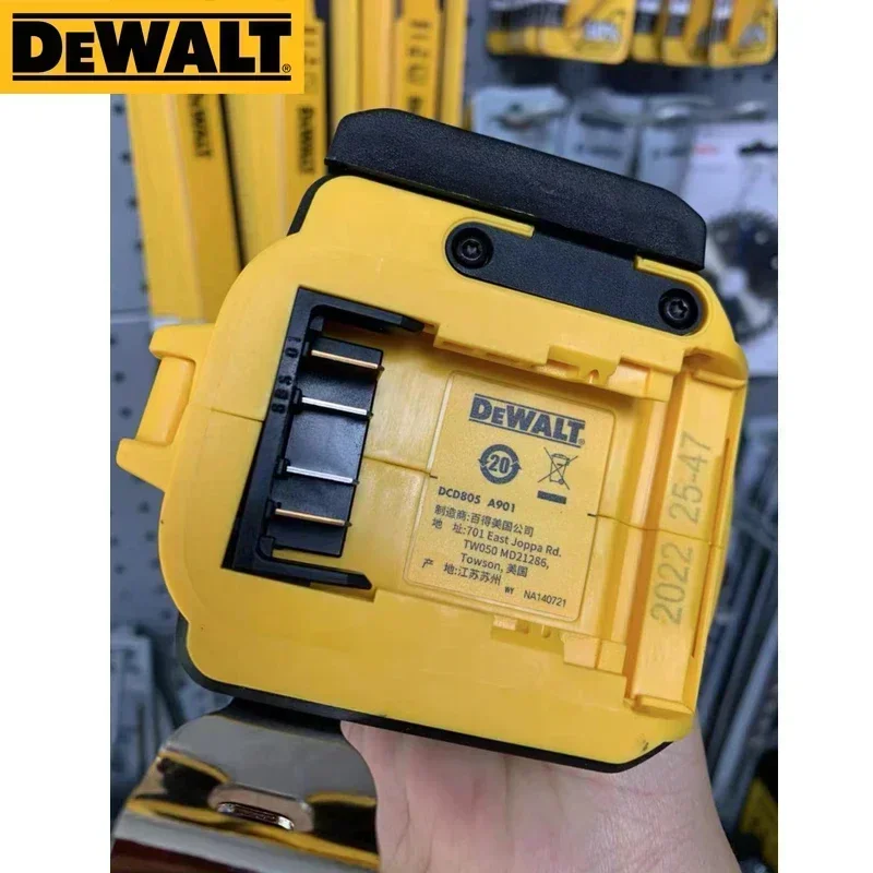 Ударная дрель DEWALT DCD805, с набором инструментов только 18 в макс. XR, бесщеточная аккумуляторная ударная дрель 1/2 в, перезаряжаемые