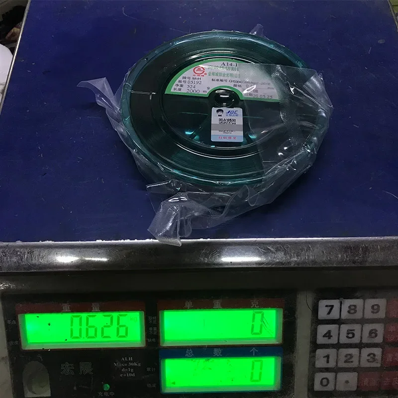 Imagem -04 - Fio de Molibdênio Edm Jdc 018 mm 2000 m Original por Carretel 063 kg para Máquina de Corte de Fio Edm