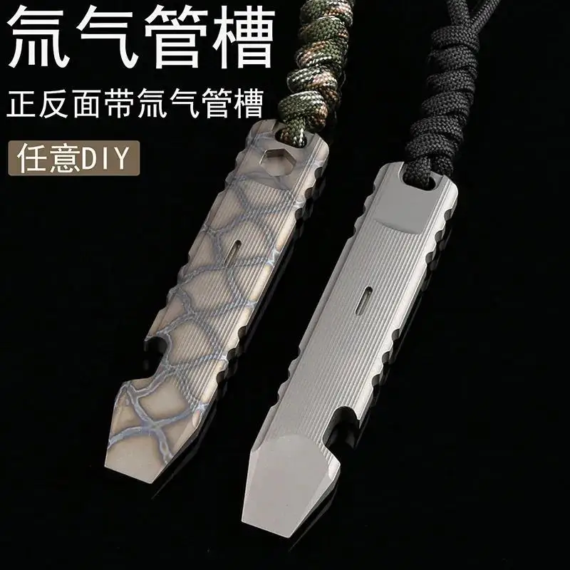 

EDC Titanium Alloy Crowbar tools Hand Outdoor Camping Multifunction Bottle Opener EDC Tools