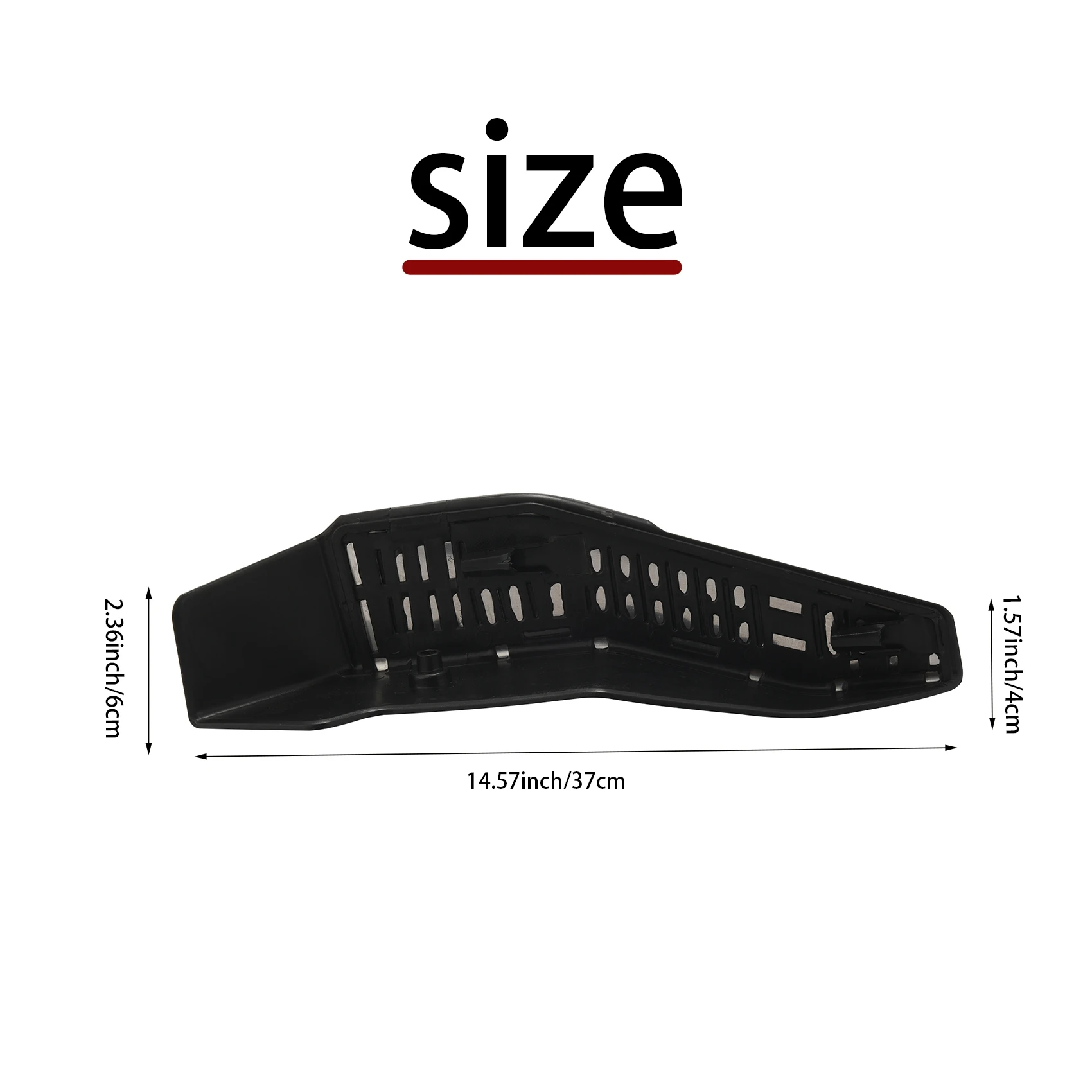 A19Q-Car Styling Dead Footrest Pad Esporte Foot Rest Pedal RHD Para Golf Seven Mk7 VII