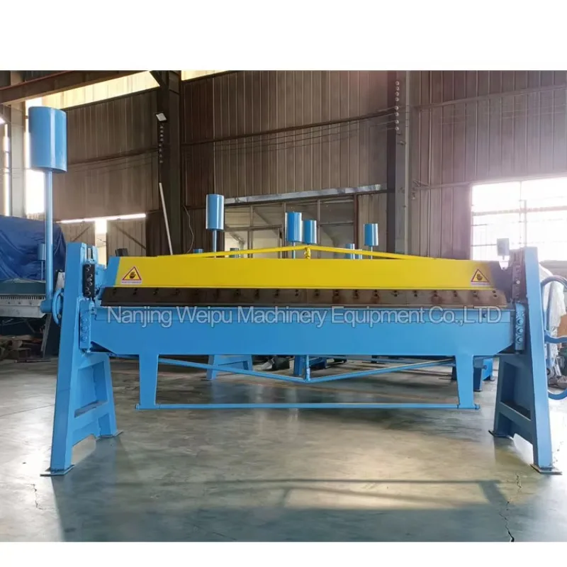 Manual Sheet Metal Folding Machine 1.5mm Plate Bending Machine For HVAC Air Duct Making Machine Production, Price On Sale