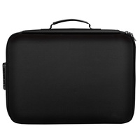 Secure Fireproof Document Storage Box With Lock Waterproof Safe Multi-Layer Card Case Travel File Bag Papers Storage Box