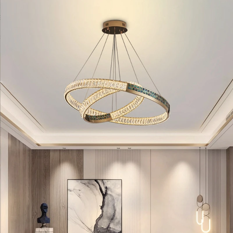 

Luxury Living Room Restaurant Chandelier Originality LED Villa Hotels Bedroom Ceiling Lamp Modern Indoor Decorate Luminaires