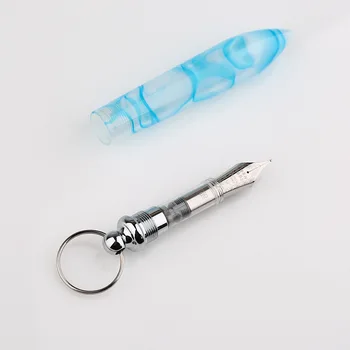 Universal Penbbs 353 Fountain Pen Nib ชุดตัวอักษร Nib อะคริลิคจุดสว่างรอบบด F Point M เปลี่ยน Point Extra fine