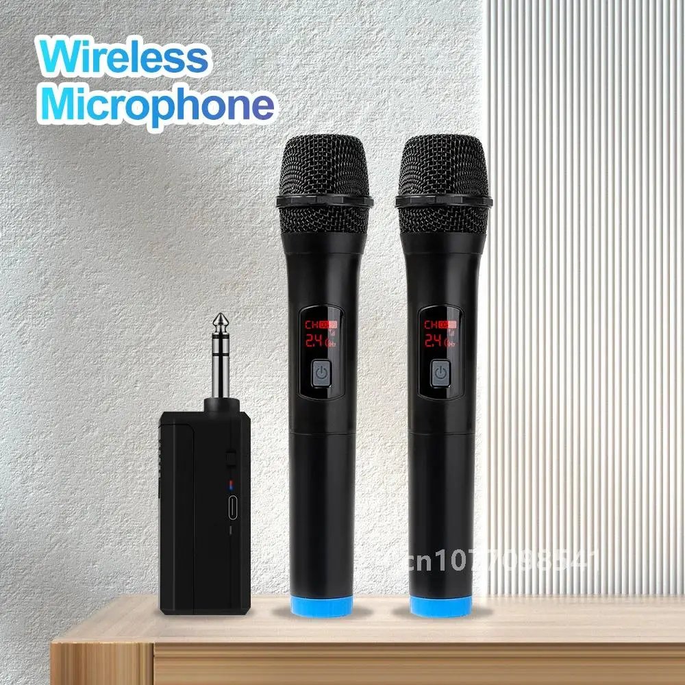 Karaoke Wireless Microphone Dynamic UHF Handheld Professional Mic For Sing Party Speech Church Club Show Meeting Room Home