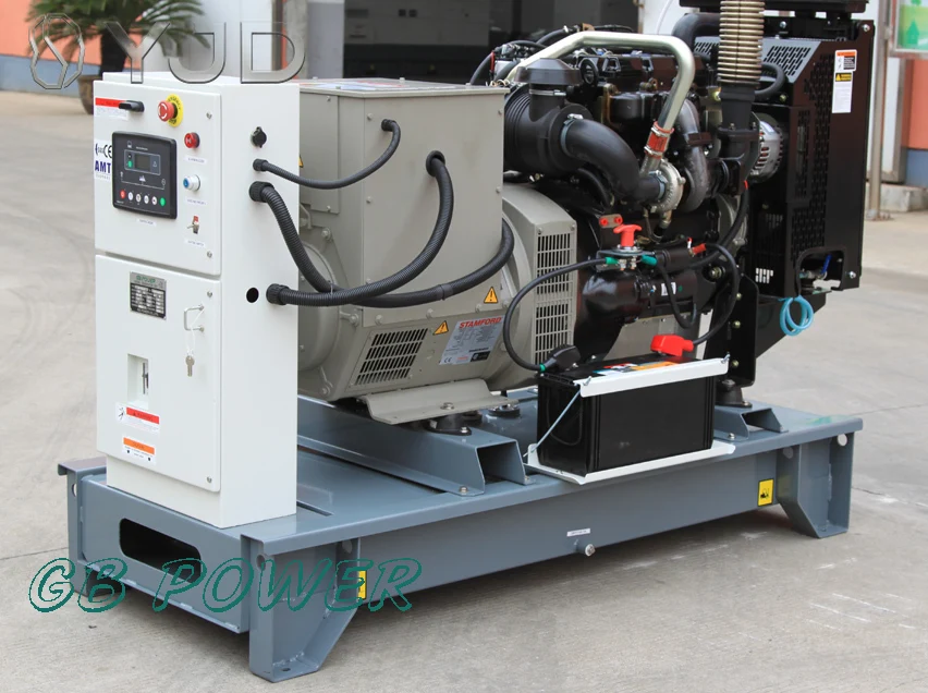200kW 30kva 50kva 60kva 80kva 100kva 150kva  Open or Silent Generator Set With Free-maintainace Battery