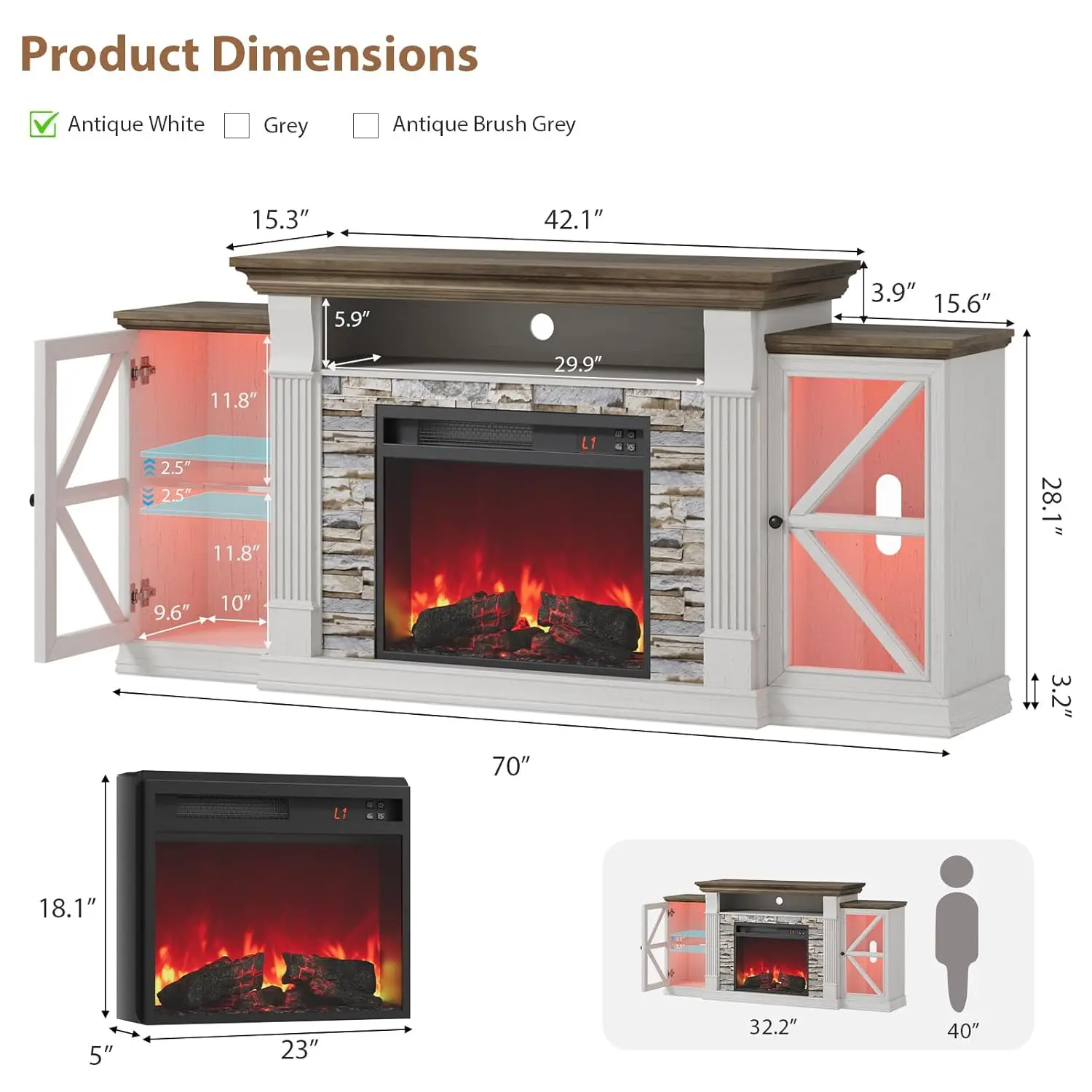 Thumbnail 4 - #39 Best Electric Fireplaces to Buy In 2026