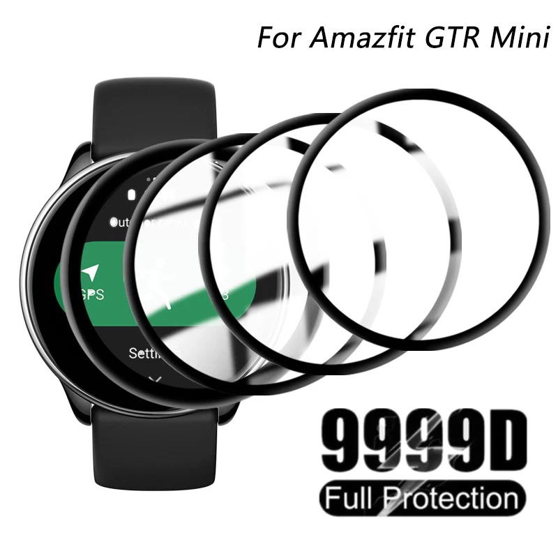 Para Amazfit GTR Mini Protector de pantalla SmartWatch película protectora cubierta de pantalla suave para Huami Amazfit GTR Mini no vidrio templado