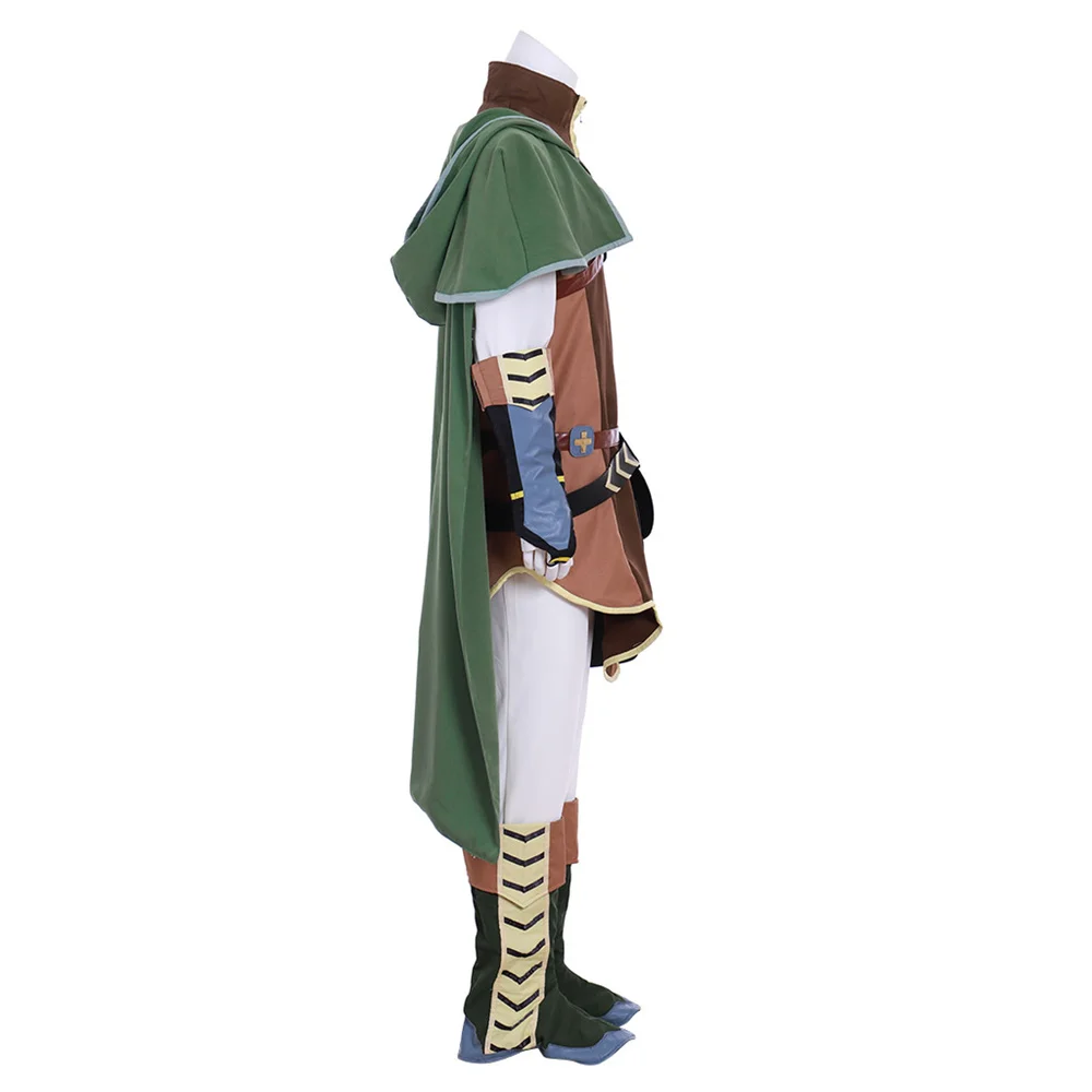 Disfraz de Cosplay de The Rising of the Shield Hero Kawasumi Itsukii para hombre, capa superior, pantalones, conjunto completo, traje de fiesta de Halloween