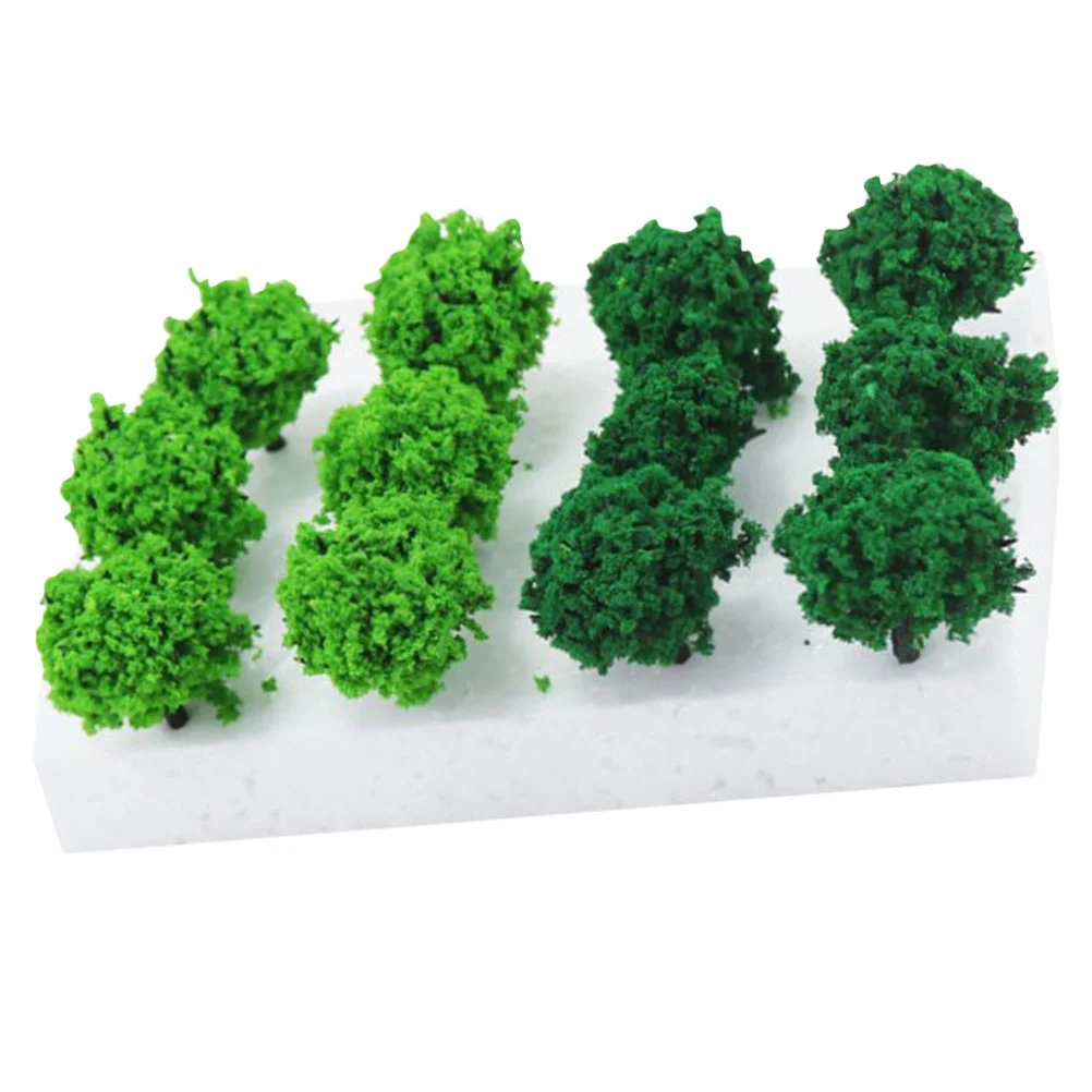 Simulated Shrubs Fake Tuft Decor Simulation Cluster Miniature Ornament Plant Artificial