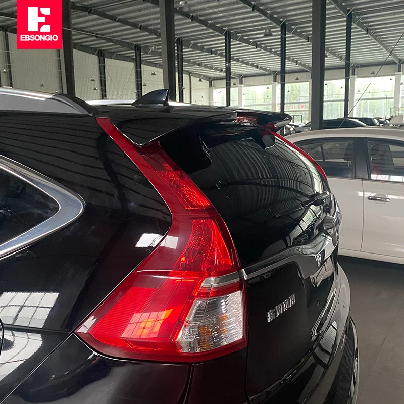Car Rear Roof Spoiler For Honda CRV CR-V 2012-2016 ABS Plastic DIY Color Rear Trunk Wing Spoiler Cover Decoration Car Styling
