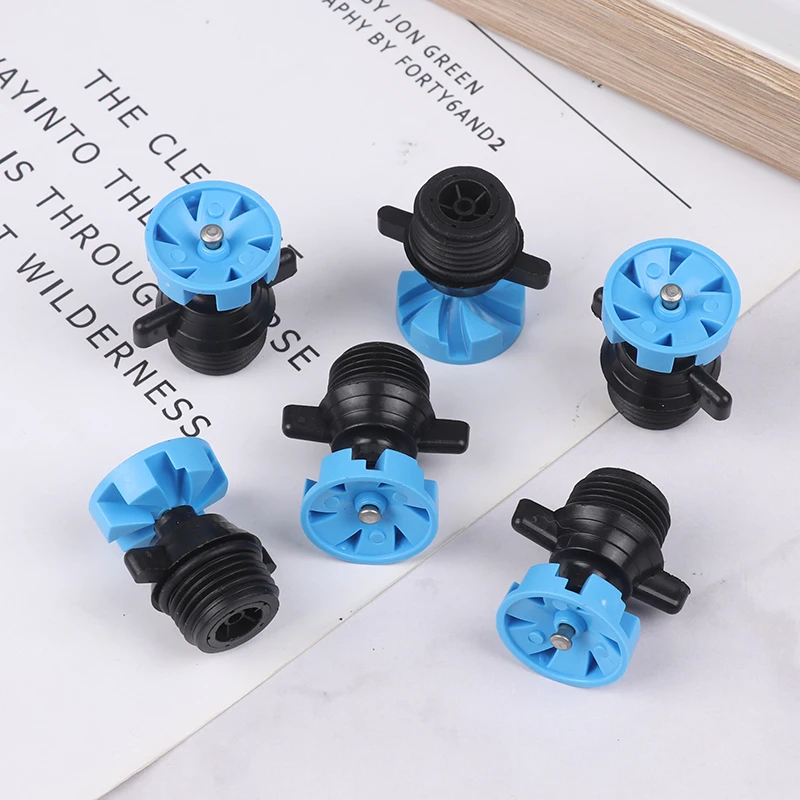 1/5PCS Garden 360 Degree Rotating Irrigation Nozzle Garden Lawn Irrigation 1/2 Inch Male Thread Automatic Rotating Sprinkler